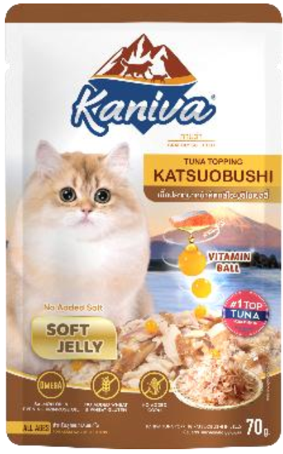かつおぶし&ツナ ソフトゼリー